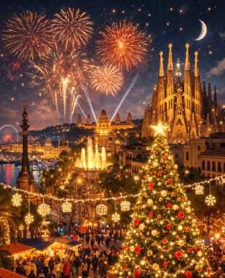 Новорічні тури — Барселона. Свято біля моря та міський драйв. Ціна зростає щодня.