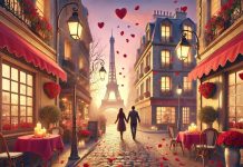 День закоханих, Франція, Париж. Місто, де народжується романтика. Кохання любить планування